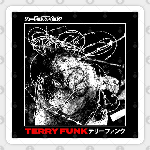 Terry Funk Sticker by DJGV